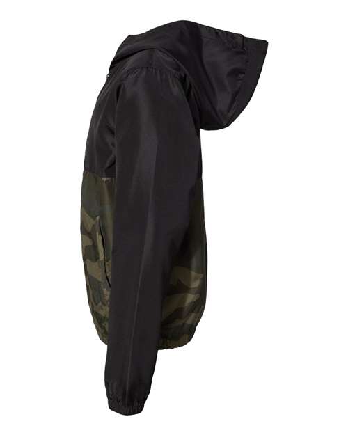 Independent Trading Co. Youth Lightweight Windbreaker Full-Zip Jacket EXP24YWZ