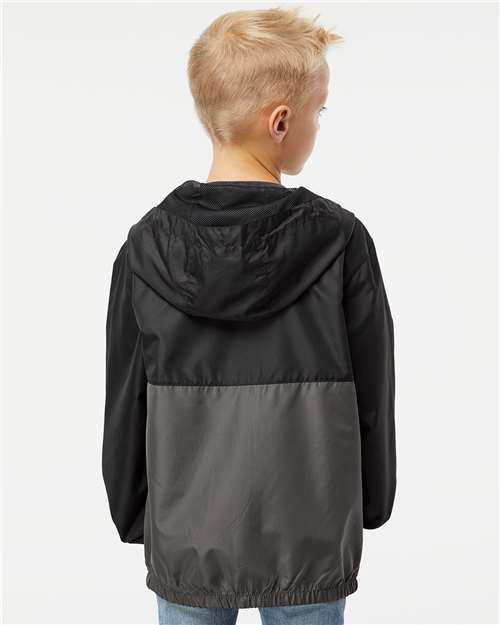 Independent Trading Co. Youth Lightweight Windbreaker Full-Zip Jacket EXP24YWZ