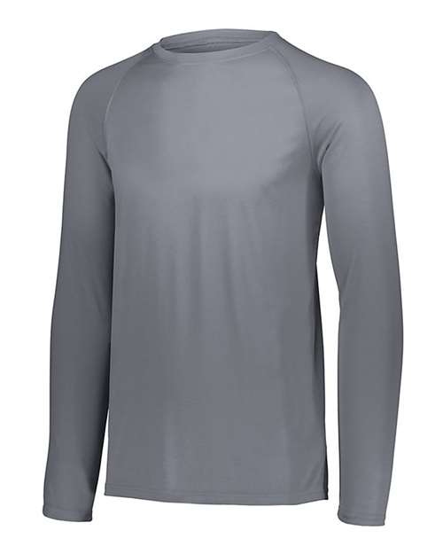 Augusta Sportswear Unisex Attain Color Secure® Performance Long Sleeve T-Shirt 2795 - Graphite