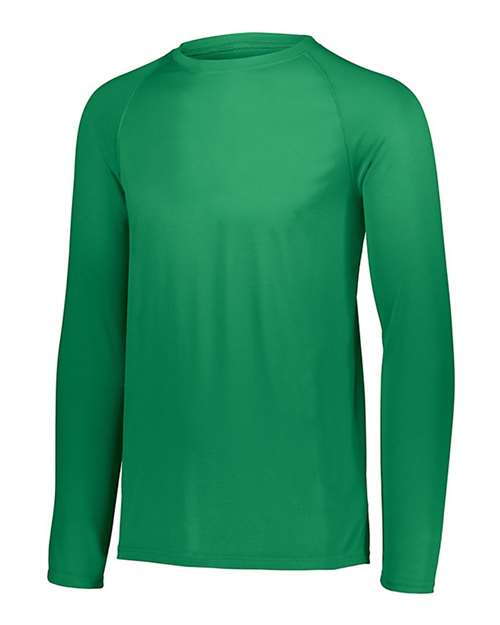 Augusta Sportswear Unisex Attain Color Secure® Performance Long Sleeve T-Shirt 2795 - Kelly