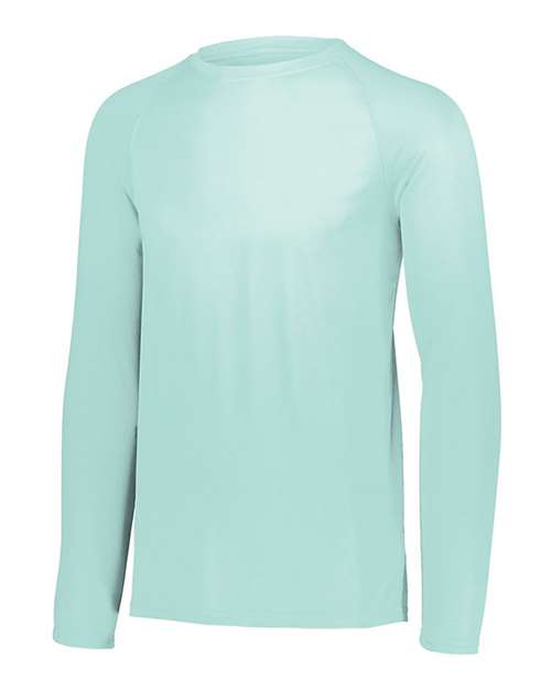 Augusta Sportswear Unisex Attain Color Secure® Performance Long Sleeve T-Shirt 2795 - Seafoam
