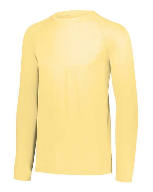Augusta Sportswear Unisex Attain Color Secure® Performance Long Sleeve T-Shirt 2795 - Butter