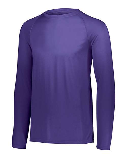 Augusta Sportswear Unisex Attain Color Secure® Performance Long Sleeve T-Shirt 2795 - Purple