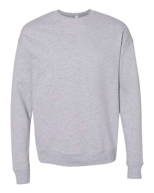 BELLA + CANVAS Unisex Sponge Fleece Drop Shoulder Crewneck Sweatshirt 3945 - Athletic Heather