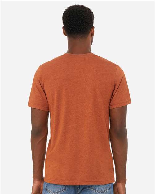BELLA + CANVAS CVC Jersey Tee 3001CVC - Heather Autumn