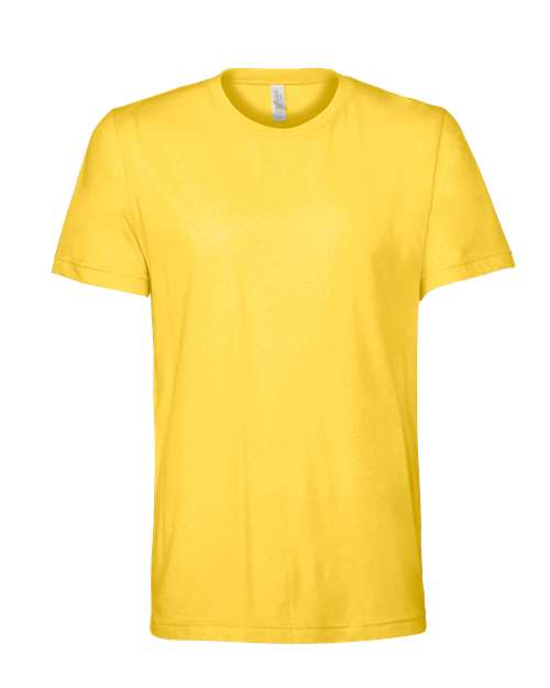 BELLA + CANVAS CVC Jersey Tee 3001CVC - Heather Yellow