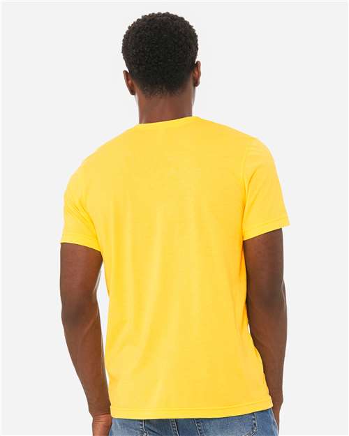 BELLA + CANVAS CVC Jersey Tee 3001CVC - Heather Yellow