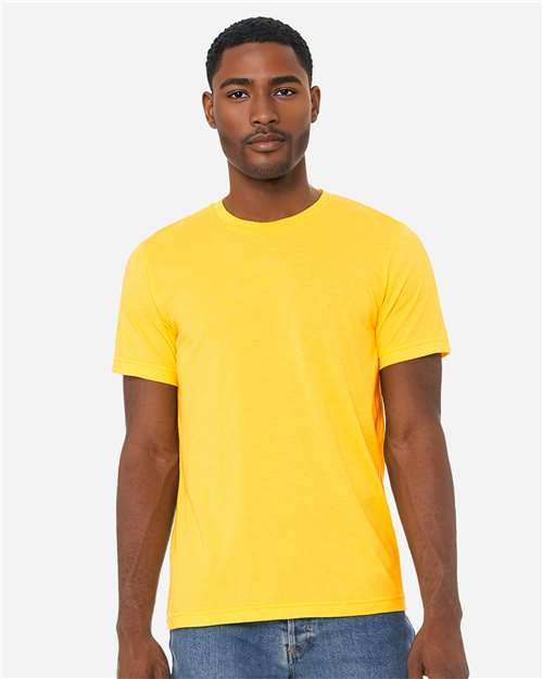 BELLA + CANVAS CVC Jersey Tee 3001CVC - Heather Yellow