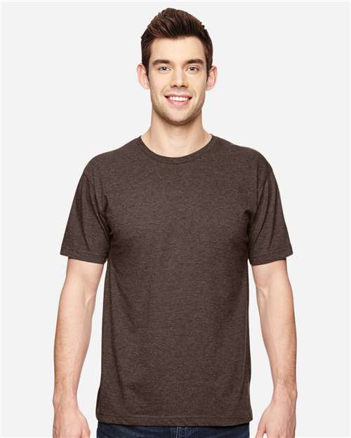 LAT Unisex Fine Jersey Tee 6901 - Vintage Chocolate