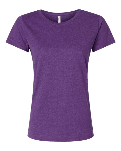LAT Women's Fine Jersey Tee 3516 - Vintage Purple