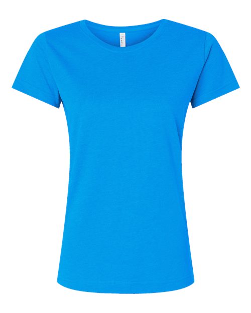 LAT Women's Fine Jersey Tee 3516 - Vintage Turquoise