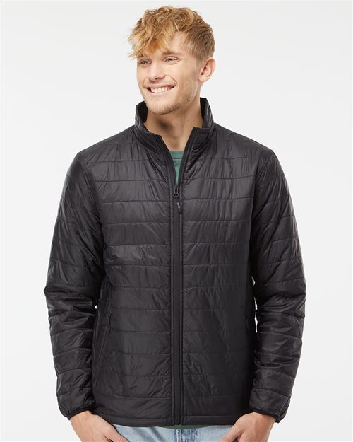 Independent Trading Co. Men's Puffer Jacket EXP100PFZ