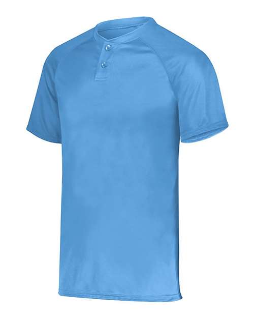 Augusta Sportswear Men's Attain Two-Button Jersey 1565 - Columbia Blue
