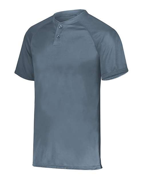 Augusta Sportswear Men's Attain Two-Button Jersey 1565 - Graphite