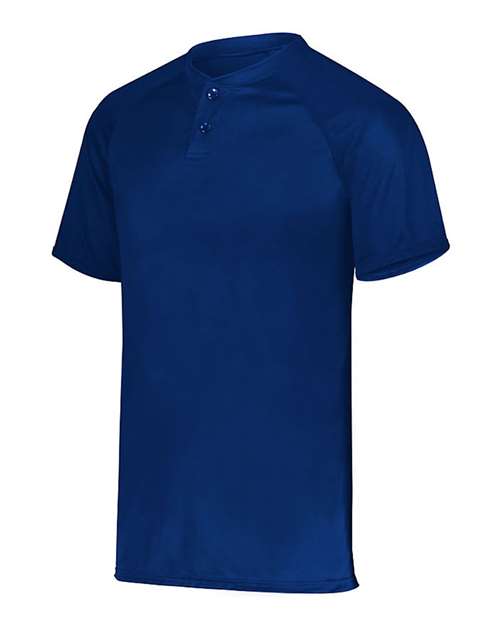 Augusta Sportswear Men's Attain Two-Button Jersey 1565 - Navy