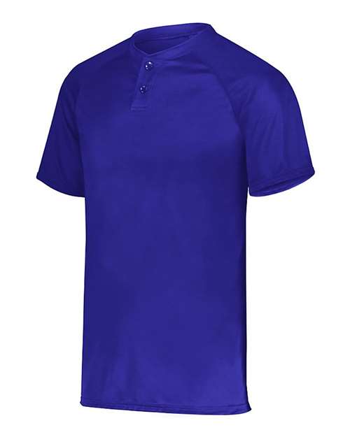 Augusta Sportswear Men's Attain Two-Button Jersey 1565 - Purple