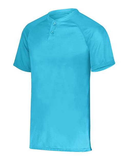 Augusta Sportswear Men's Attain Two-Button Jersey 1565 - Power Blue