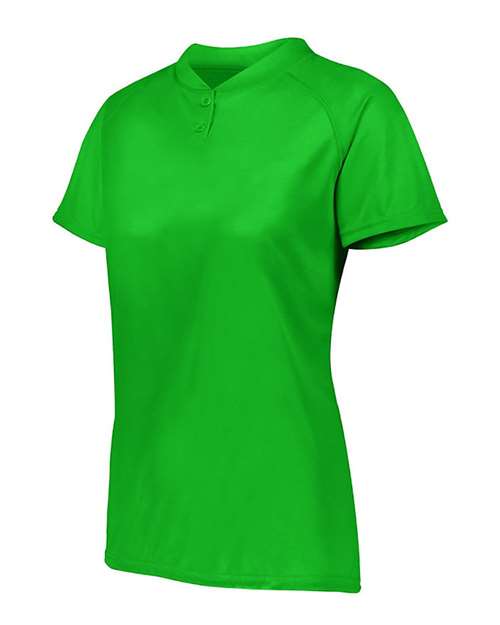 Augusta Sportswear Women's Attain Two-Button Jersey 1567 - Kelly