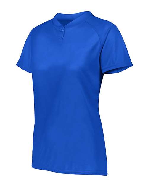 Augusta Sportswear Women's Attain Two-Button Jersey 1567 - Royal