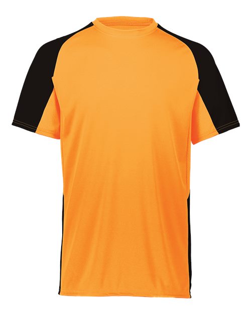Augusta Sportswear Men's Cutter Jersey 1517 - Power Orange/ Black