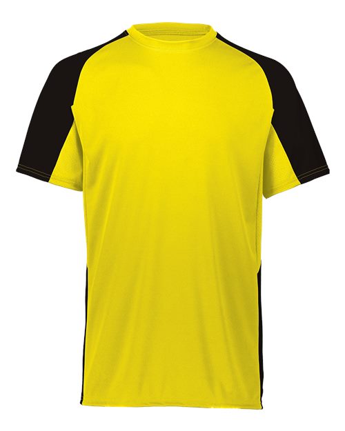 Augusta Sportswear Men's Cutter Jersey 1517 - Power Yellow/ Black