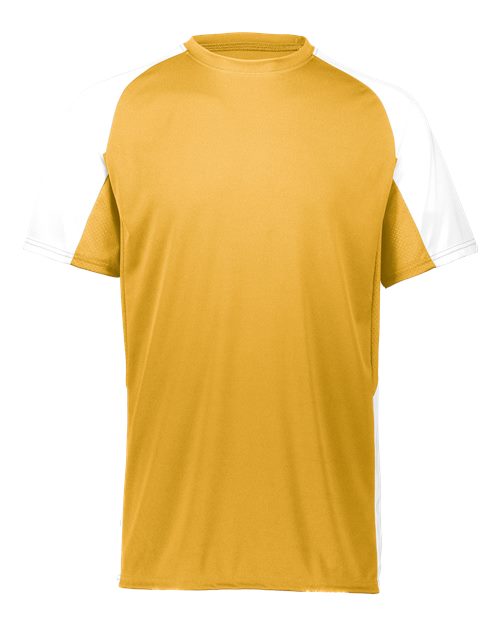 Augusta Sportswear Youth Cutter Jersey 1518 - Athletic Gold/ White