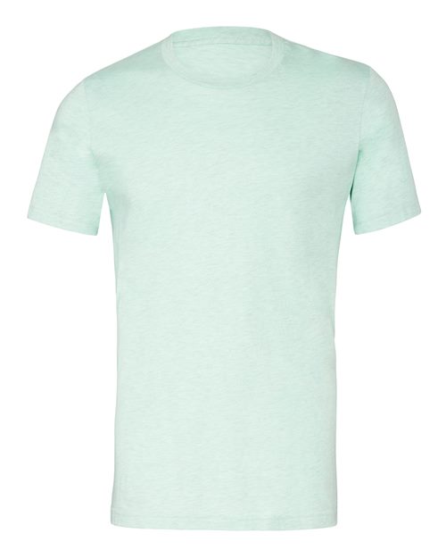 BELLA + CANVAS CVC Jersey Tee 3001CVC - Heather Prism Mint
