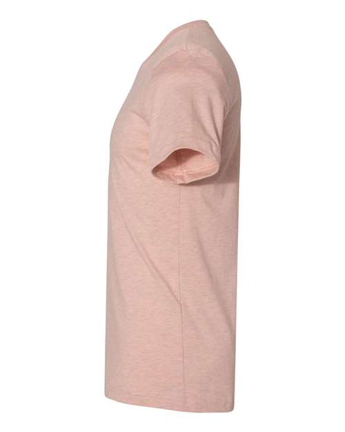 BELLA + CANVAS CVC Jersey Tee 3001CVC - Heather Prism Peach