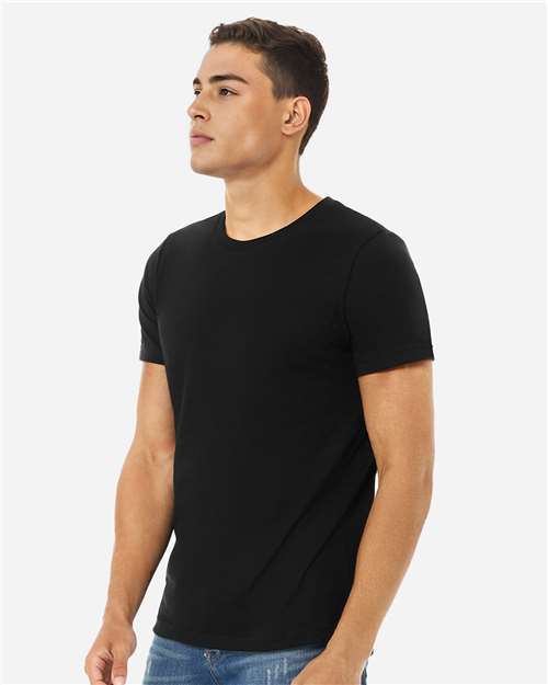 BELLA + CANVAS CVC Jersey Tee 3001CVC - Solid Black Blend