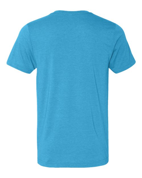 BELLA + CANVAS CVC Jersey Tee 3001CVC - Heather Aqua