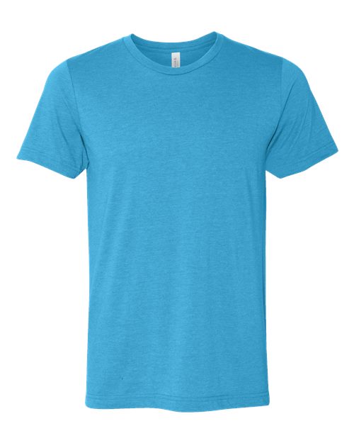 BELLA + CANVAS CVC Jersey Tee 3001CVC - Heather Aqua