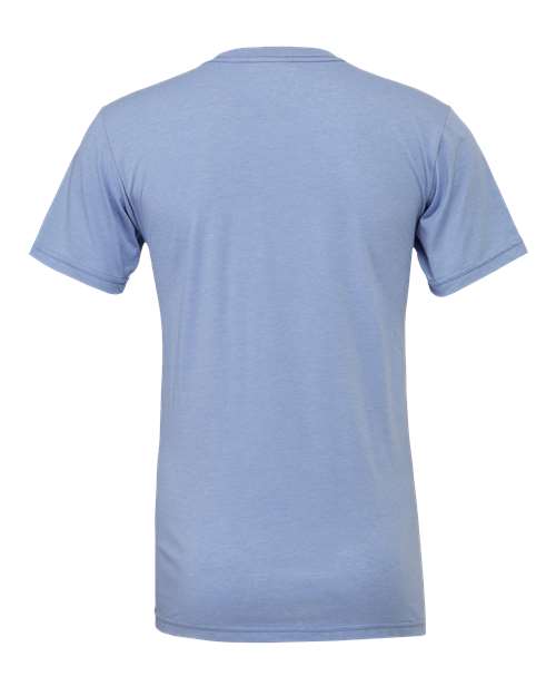 BELLA + CANVAS CVC Jersey Tee 3001CVC - Heather Blue