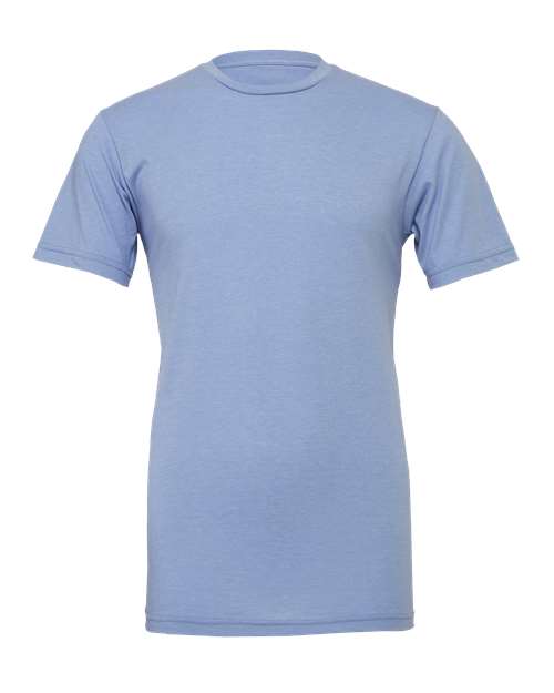 BELLA + CANVAS CVC Jersey Tee 3001CVC - Heather Blue