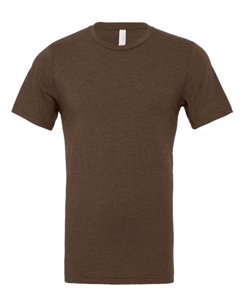 BELLA + CANVAS CVC Jersey Tee 3001CVC - Heather Brown