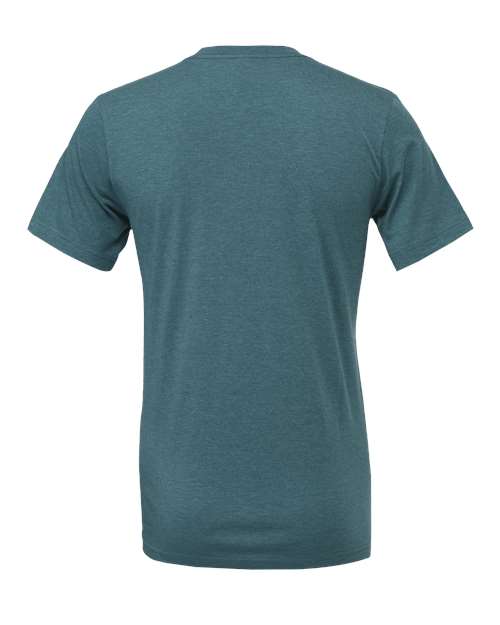 BELLA + CANVAS CVC Jersey Tee 3001CVC - Heather Deep Teal