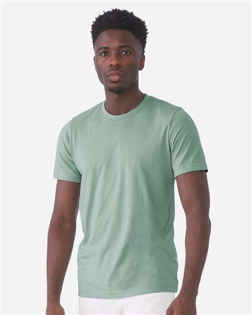 BELLA + CANVAS CVC Jersey Tee 3001CVC - Heather Dusty Blue