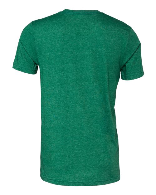 BELLA + CANVAS CVC Jersey Tee 3001CVC - Heather Grass Green