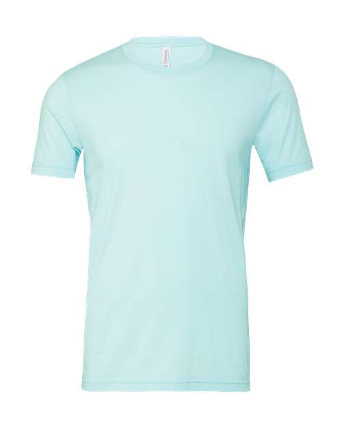 BELLA + CANVAS CVC Jersey Tee 3001CVC - Heather Ice Blue