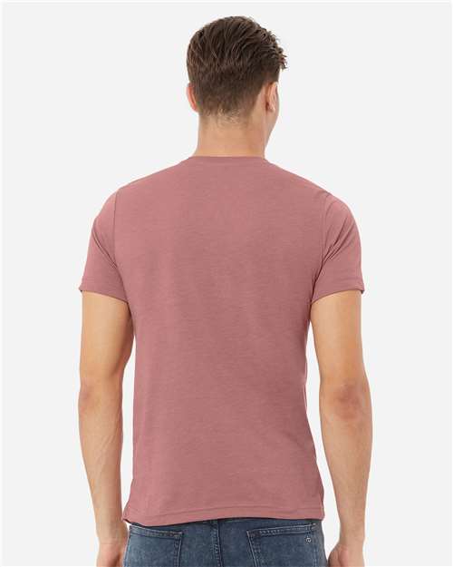 BELLA + CANVAS CVC Jersey Tee 3001CVC - Heather Mauve