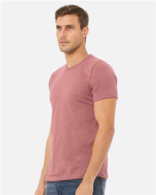 BELLA + CANVAS CVC Jersey Tee 3001CVC - Heather Mauve