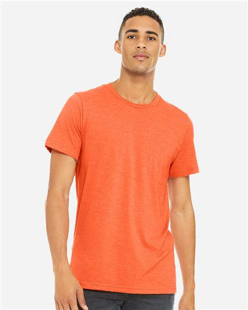 BELLA + CANVAS CVC Jersey Tee 3001CVC - Heather Orange