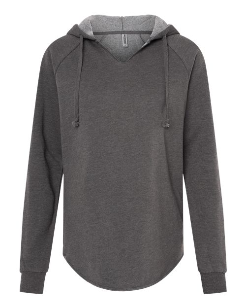 Independent Trading Co. Women’s Lightweight California Wave Wash Hooded Sweatshirt PRM2500