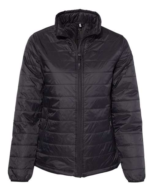 Independent Trading Co. Women's Puffer Jacket EXP200PFZ