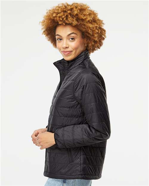 Independent Trading Co. Women's Puffer Jacket EXP200PFZ