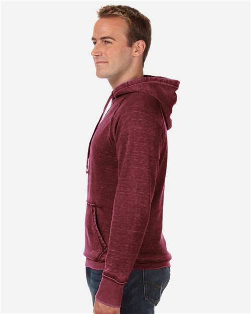 J. America Men's Vintage Zen Fleece Hooded Sweatshirt 8915