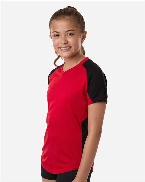 Augusta Sportswear Girls' Cutter Jersey 1523