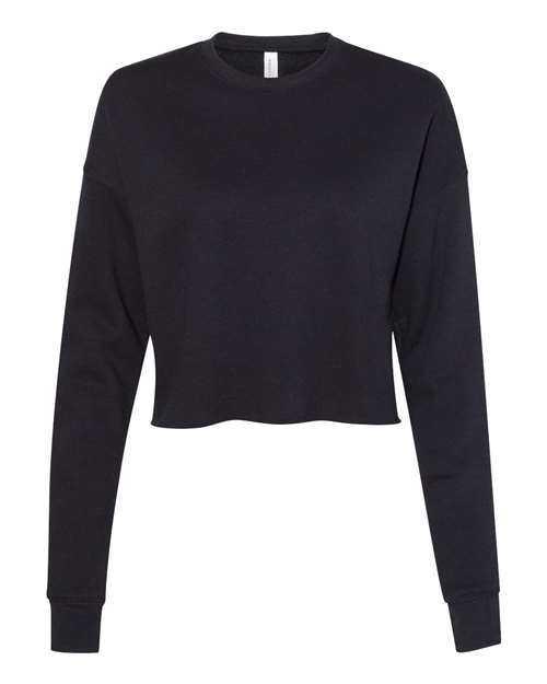 BELLA + CANVAS Women's Crop Fleece Crewneck Sweatshirt 7503
