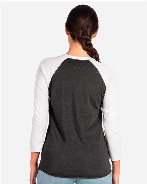 Next Level Unisex Triblend Three-Quarter Raglan T-Shirt 6051