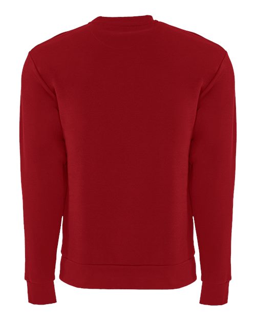 Next Level Unisex Santa Barbara Pocket Crewneck Sweatshirt 9001