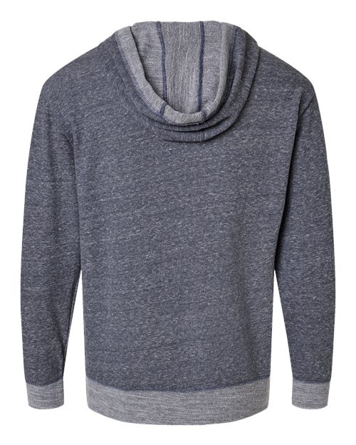 LAT Unisex Harborside Mélange French Terry Hoodie Sweatshirt 6779